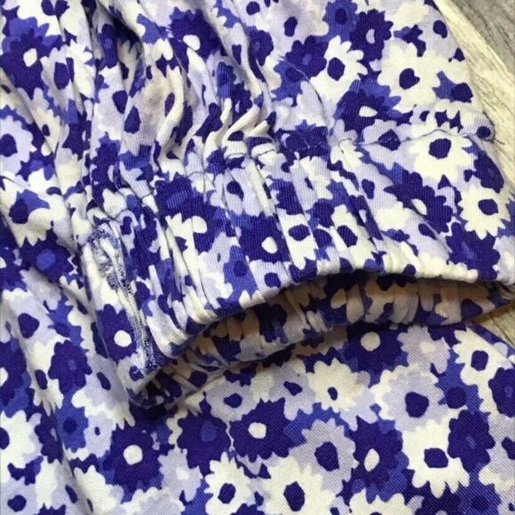 MICHAEL Michael Kors Purple & White Floral Off Shoulder Top - Picture 9 of 10